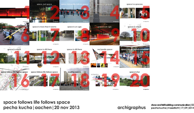 Archigraphus - Pecha Kucha | Maastricht | 1-7