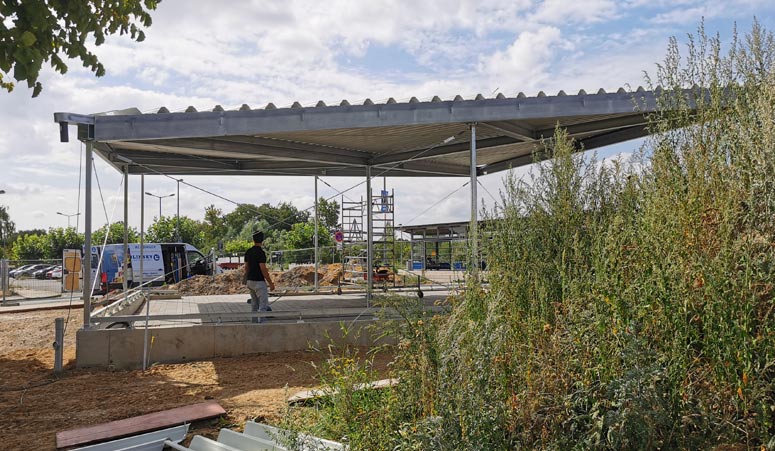 Archigraphus - Baustelle | Radstation Bedburg 21.08.25